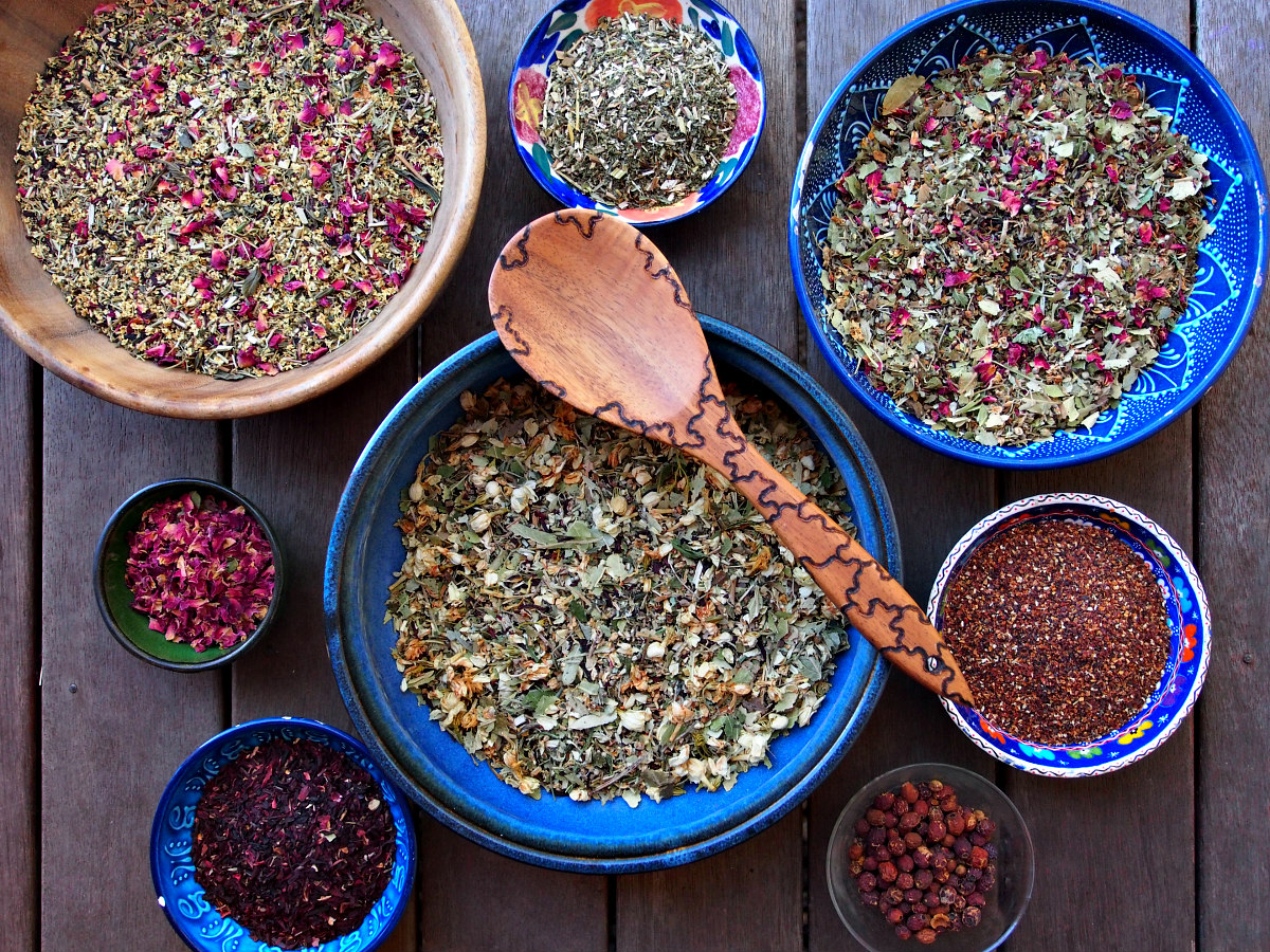 herbal tea mixes